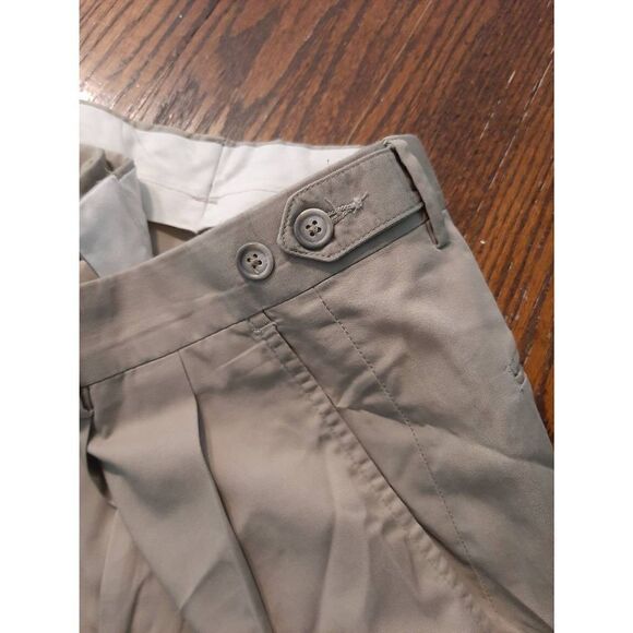 Mens 33x30 David Leadbetter Golf Apparel by Joseph A Banks Khaki Tan Pants - Picture 4 of 5